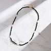 Natural Freshwater Pearl & 925 Sterling Silver Beaded Necklaces for Women NJEW-G154-03G-3