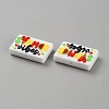 Summer Theme Silicone Focal Beads SIL-SZC0002-06B-2