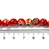 Handmade Millefiori Lampwork Beads Strands LAMP-G164-05A-4