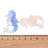 Luminous Ocean Transparent Resin Cabochons CRES-L045-02B-5