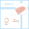800Pcs 304 Stainless Steel Jump Rings STAS-UN0058-57G-02-3