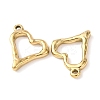 304 Stainless Steel Textured Pendants STAS-A133-05G-2