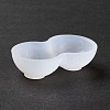 Peanut Shape Chopsticks Spoons Holders Silicone Molds EPOX-B001-01-3