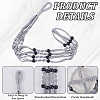 Cotton Crochet Macrame Hanging Planters AJEW-WH20042-17A-6