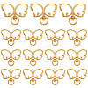 20Pcs Alloy Swivel Clasps FIND-SC0017-28G-1