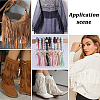 1Pc Suede Fabric Tassels Ribbon OCOR-GF0005-60A-03-5