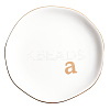 Round Ceramic Jewelry Dish AJEW-WH20067-023A-1