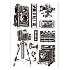 Custom Summer Theme PVC Plastic Clear Stamps DIY-WH0631-0518-8