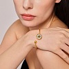 304 Stainless Steel Cuff Bangles for Women BJEW-C111-02G-1