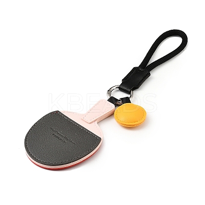 PU Leather Pendant Decorations HJEW-I014-01A-1