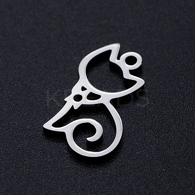 Non-Tarnish 304 Stainless Steel Pendants A-STAS-S105-JN366-1-1