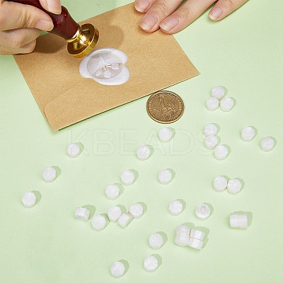 400Pcs Octagon Sealing Wax Particles DIY-CP0009-24B-1