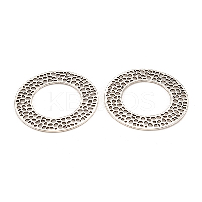 Tibetan Style Alloy Linking Rings TIBE-Q035-055AS-NR-1