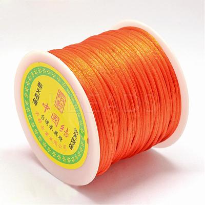 Nylon Satin Rattail Cords NWIR-R025-1.0mm-172-1