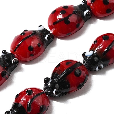 Handmade Lampwork Beads Strands X1-LAMP-TD001-3-1