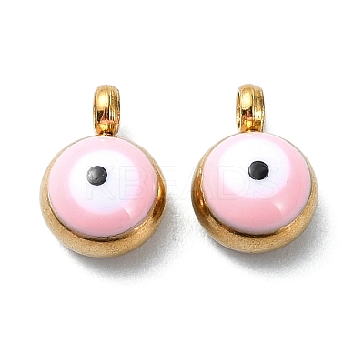 Ion Plating(IP) Real 18K Gold Plated 201 Stainless Steel Charms STAS-L024-020G-05-1