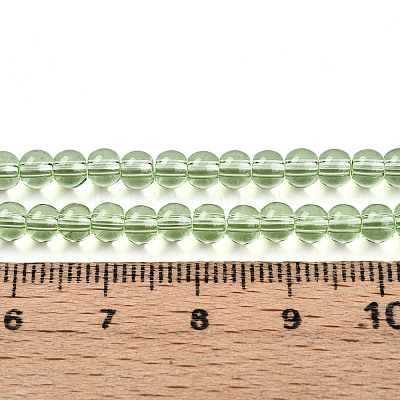 Transparent Glass Beads Strands GLAA-T032-T4mm-17-1
