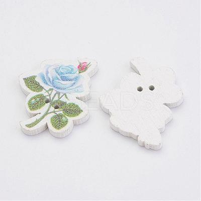 Wooden Buttons BUTT-K005-26-1