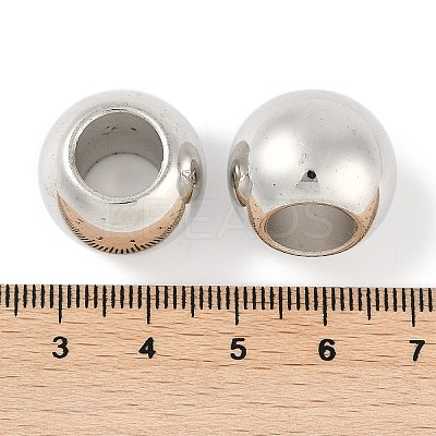 CCB Plastic Round Beads X-ALUM-U001-07B-12-1