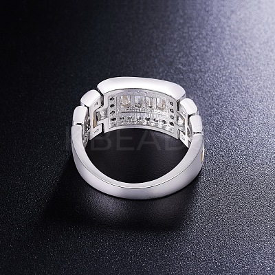 925 Sterling Silver Finger Ring JR538A-01-1