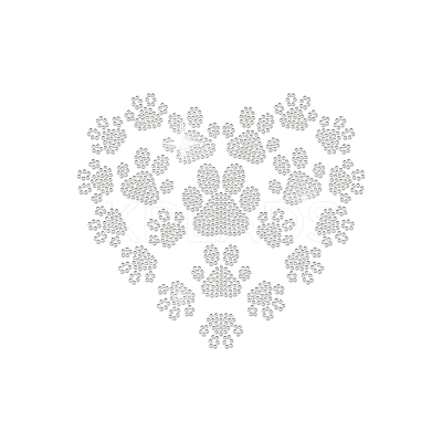 Glass Hotfix Rhinestone DIY-WH0303-194-1
