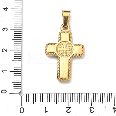 304 Stainless Steel Crystal Rhinestone Pendants STAS-F336-15G-01-1