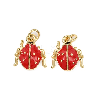 Brass Charms KK-C095-10A-G-1