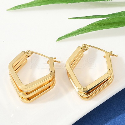 201 Stainless Steel Hoop Earrings EJEW-Q026-18G-1