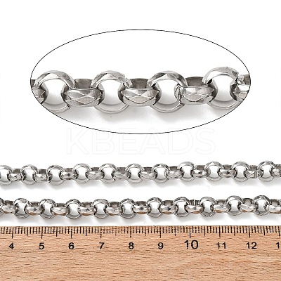 304 Stainless Steel Rolo Chains CHS-A021-04P-1