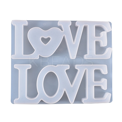 Valentine's Day Word Love Silicone Molds LS-DIY-K017-18-1