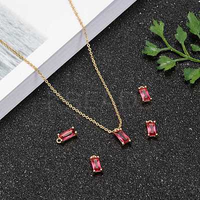 Transparent Glass Charms GLAA-T007-13F-1