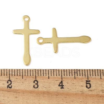 201 Stainless Steel Pendants STAS-I330-003G-1
