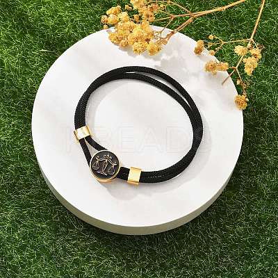 Constellation Nylon Cords Multi-strand Bracelets BJEW-U016-01A-09-1