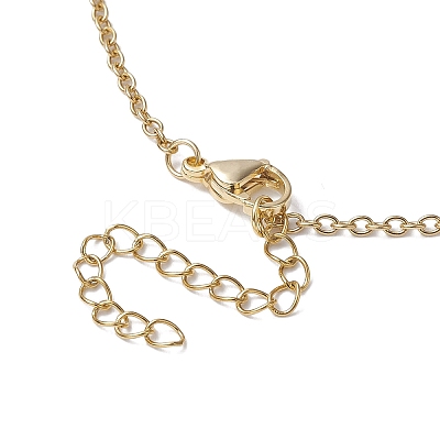 Crystal Cage Holder Necklace X-NJEW-JN04588-1