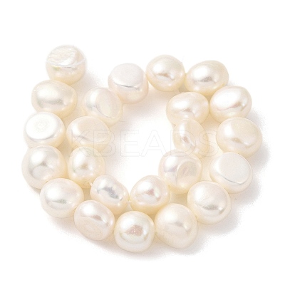 Natural Cultured Freshwater Pearl Beads Strands PEAR-A006-09G-X-1