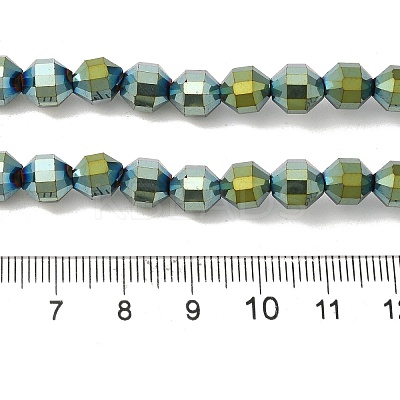Electroplated Synthetic Non-magnetic Hematite Beads Strands G-I364-L01-06-1