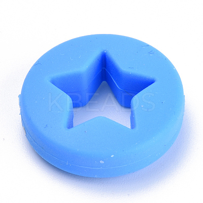 Food Grade Eco-Friendly Silicone Focal Beads SIL-T040-05-1