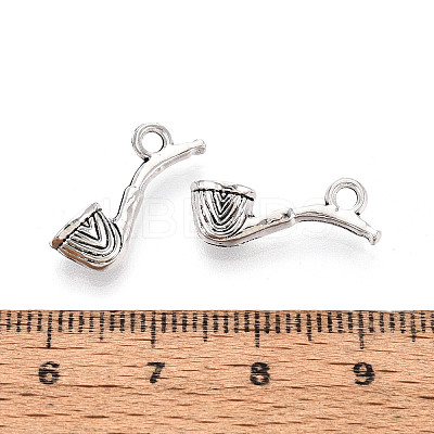 Tibetan Style Alloy Pendants TIBE-N014-21AS-1
