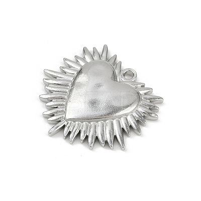 304 Stainless Steel Pendants STAS-P390-02A-P-1
