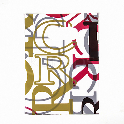 Printed Plastic Bags X-PE-T003-20x25cm-M-1