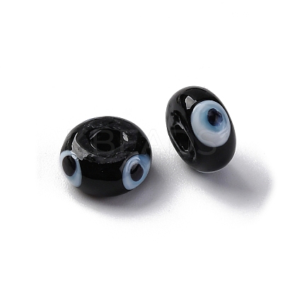Handmade Evil Eye Lampwork Beads LAMP-F021-01-05-1