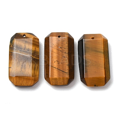 Natural Tiger Eye Pendants G-H325-03-01-1