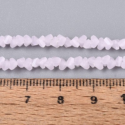 Imitation Jade Glass Beads Strands GLAA-N020-3mm-03-1