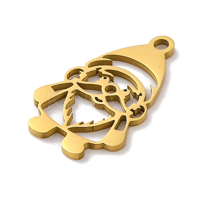 Christmas 201 Stainless Steel Pendants LS-STAS-Q015-07G-1