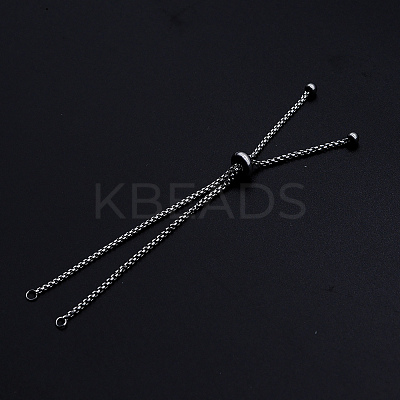 Tarnish Resistant Adjustable 201 Stainless Steel Slider Bracelets Making STAS-S105-JN646-1-1