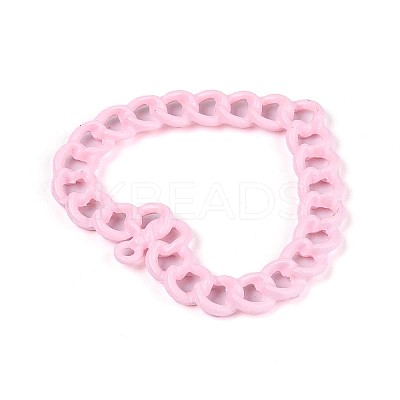 Spray Painted Alloy Pendants PALLOY-T092-89B-1