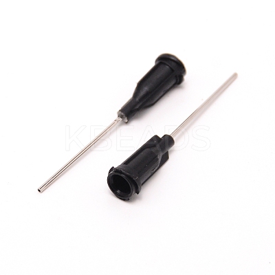 Plastic Fluid Precision Blunt Needle Dispense Tips TOOL-WH0140-18D-1
