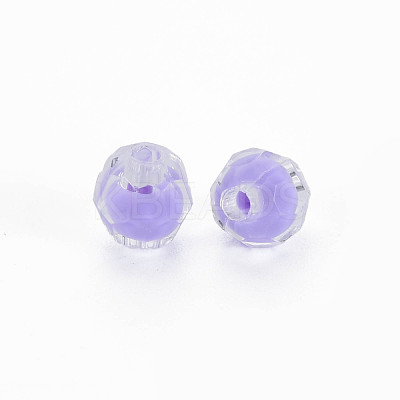 Transparent Acrylic Beads TACR-S152-17A-SS2114-1