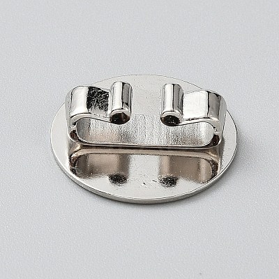 Blank Alloy Bolo Tie Round Slider Pack FIND-WH0126-618P-1