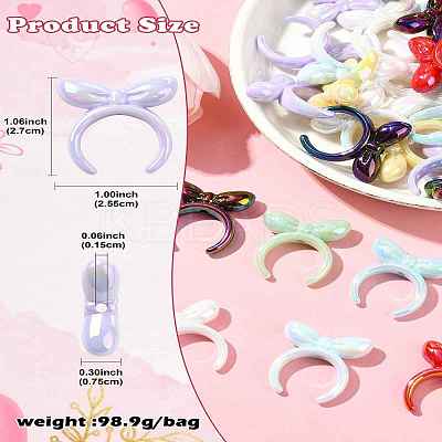 UV Plating Acrylic Beads MACR-CJC0004-28-1